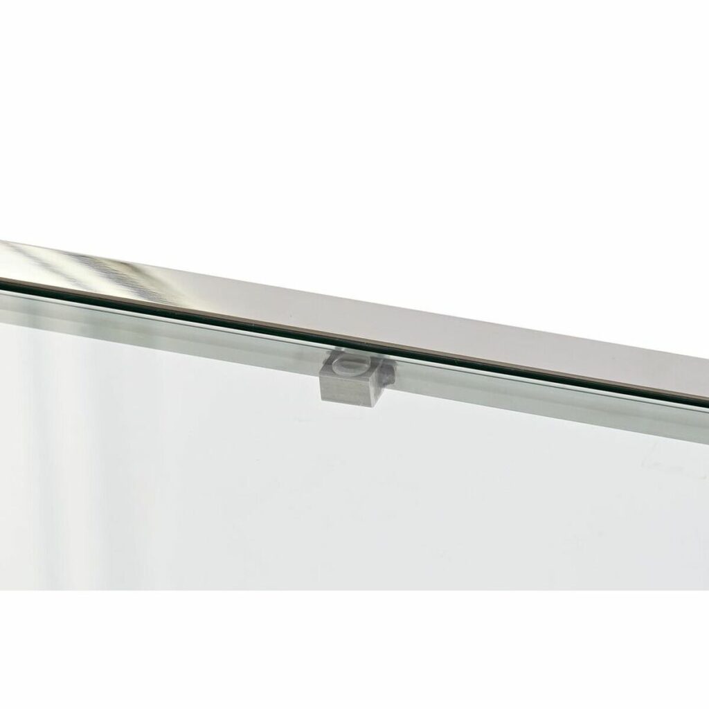 Τραπεζάκι Καφέ DKD Home Decor Κρυστάλλινο Ανοξείδωτο ατσάλι (130 x 60 x 45 cm)