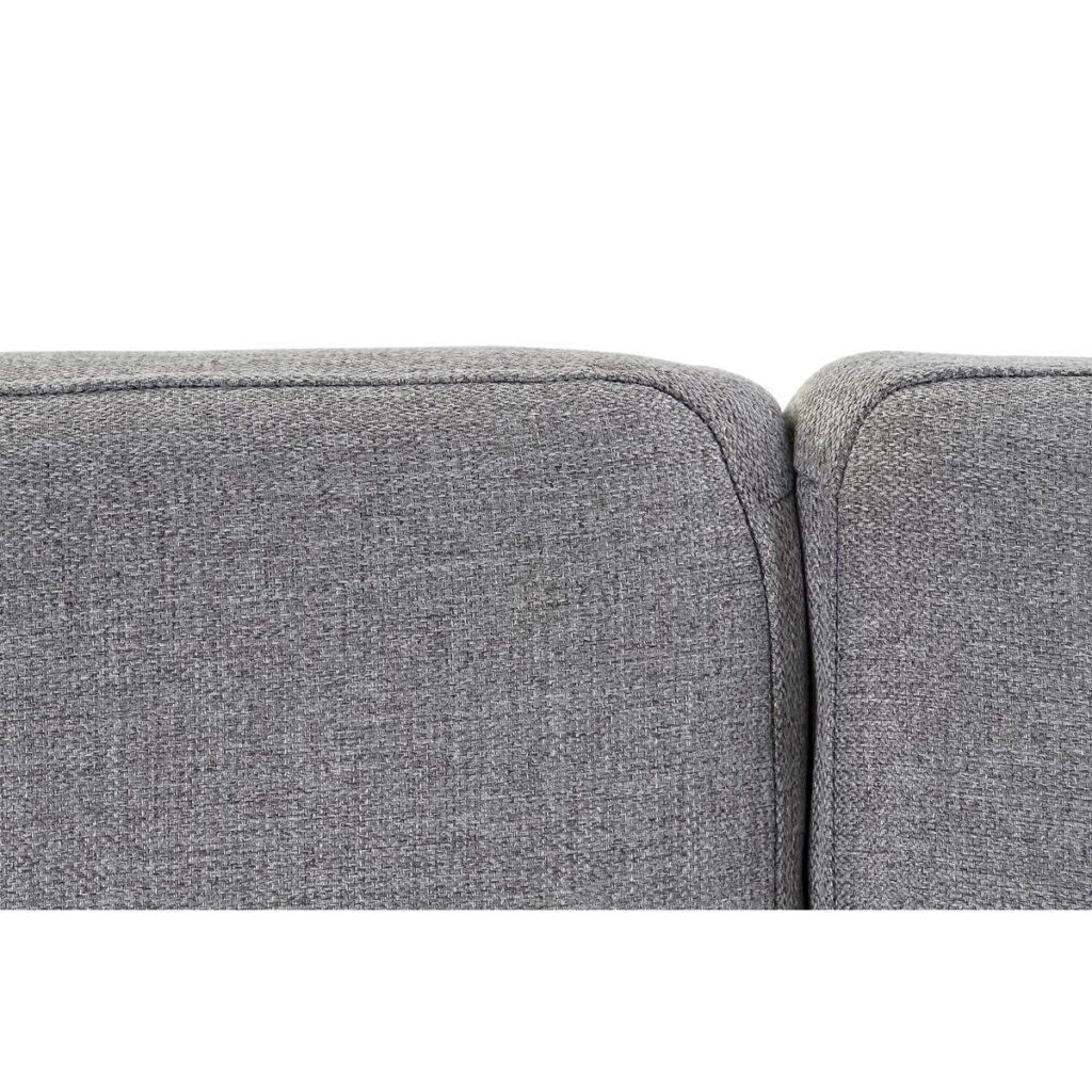 Καναπές-Κρεβάτι DKD Home Decor 203 x 87 x 81 cm Γκρι Μέταλλο Καφέ