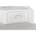 Ντουλάπα DKD Home Decor Λευκό ABS Καθρέφτης Ξύλο MDF 75 x 40 x 142 cm