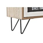 Διοργανωτής Πολλαπλών Χρήσεων DKD Home Decor Κουζίνα 30 x 10 x 29 cm Κρυστάλλινο Μέταλλο Ξύλο MDF Shabby Chic