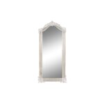 Τοίχο καθρέφτη DKD Home Decor Φυσικό Λευκό Ξύλο από Μάνγκο Μαρινάτος (82 x 4 x 176 cm)