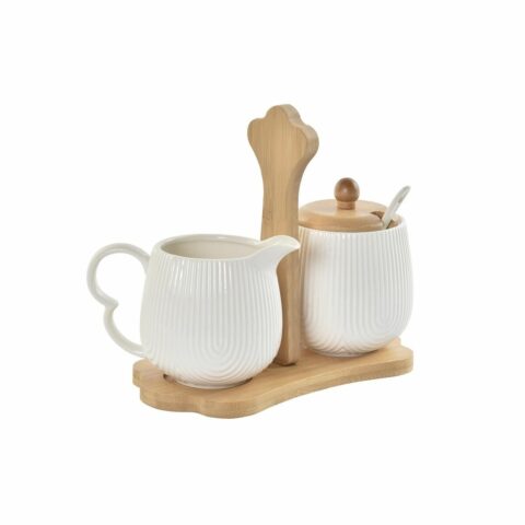 Ζαχαριερα και γαλατιέρα DKD Home Decor 19