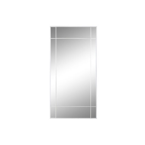 Τοίχο καθρέφτη DKD Home Decor Λευκό Κρυστάλλινο Σίδερο Καθρέφτης 90 x 2 x 180 cm