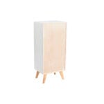 Σιφονιέρα DKD Home Decor Λευκό ρατάν Ξυλο παουλόβνια 40 x 30 x 90 cm