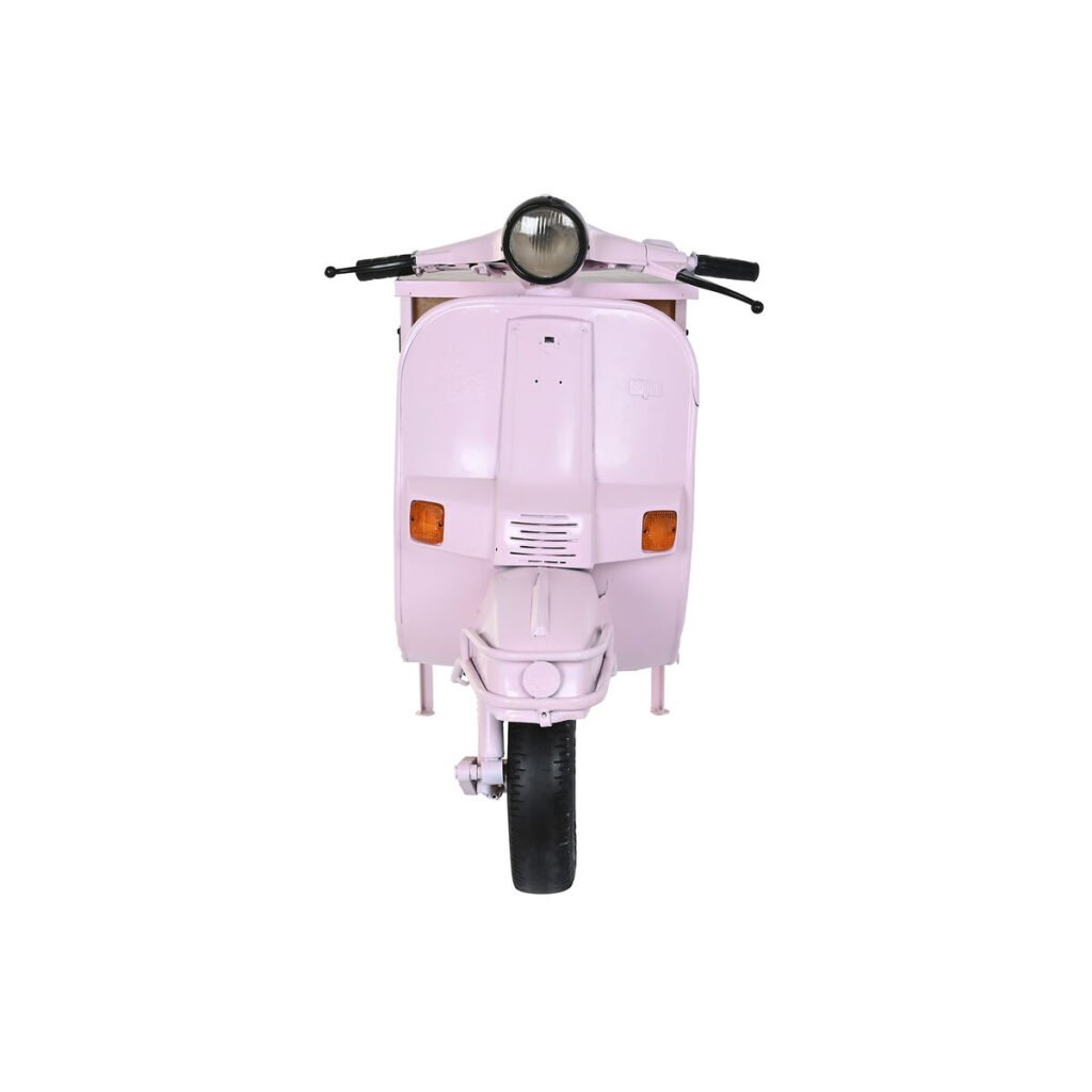 Σιφονιέρα DKD Home Decor 100 x 68 x 105 cm Μέταλλο Μοτοσικλέτα Ανοιχτό Ροζ Ξύλο από Μάνγκο