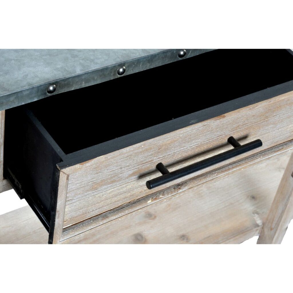 Console DKD Home Decor Ξύλο Αλουμίνιο 160 x 40