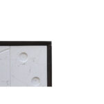Σκευοθήκη DKD Home Decor Λευκό Καφέ Μέταλλο Ξύλο από Μάνγκο 90 x 43 x 80 cm