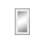 Τοίχο καθρέφτη DKD Home Decor 130 x 4 x 70 cm Κρυστάλλινο Λευκό Ξύλο από Μάνγκο Σύγχρονη
