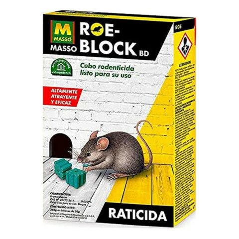 Δηλητήριο για τρωκτικά Massó Roe-Block 100 g