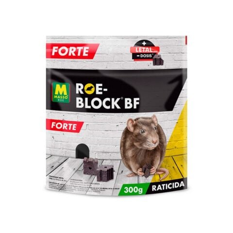 Δηλητήριο για τρωκτικά Massó Roe-Block Forte BF 300 gr