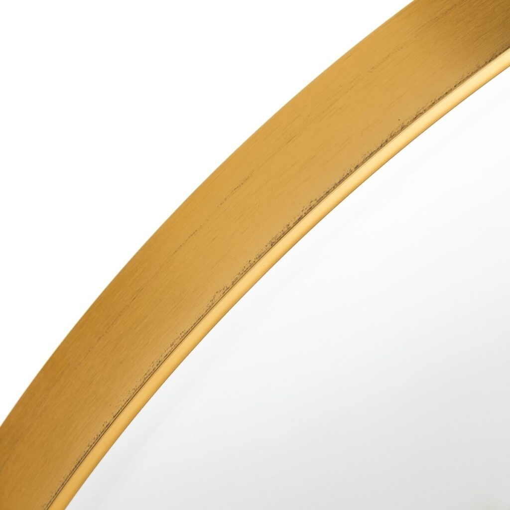 Τοίχο καθρέφτη Χρυσό Αλουμίνιο Κρυστάλλινο 100 x 4 x 100 cm