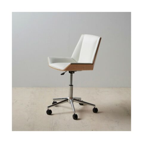 Καρέκλα γραφείου 52 x 54 x 79 cm Φυσικό Λευκό