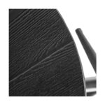 Βοηθητικό Τραπέζι 56 x 56 x 63 cm Μαύρο Αλουμίνιο