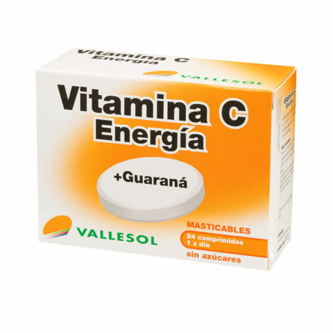 Συμπλήρωμα Διατροφής Vallesol Vitamina C Βιταμίνη C Γκουαράνα (24 uds)