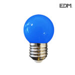 Λάμπα LED EDM Μπλε E27 A+ 1
