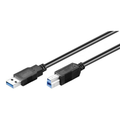 Καλώδιο USB A σε USB B EDM Μαύρο 1