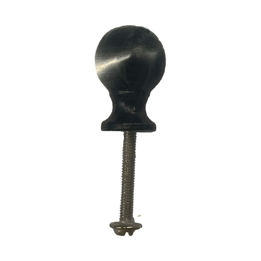 Κουμπί EDM Μαύρο Χάλυβας Ball (18 mm)