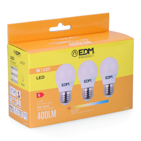 Λάμπα LED EDM E27 5 W G (3200 K)