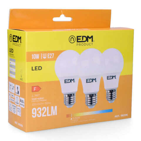 Λάμπα LED EDM E27 10 W F 810 Lm (3200 K)