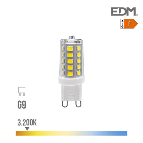 Λάμπα LED EDM 3 W F G9 260 Lm (3200 K)
