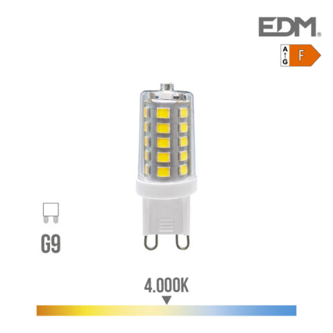 Λάμπα LED EDM 3 W F G9 260 Lm (4000 K)