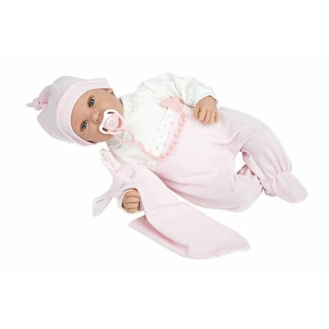Κούκλα μωρού Arias Elegance 45 cm Ροζ Πάπλωμα Dou Dou (45cm)