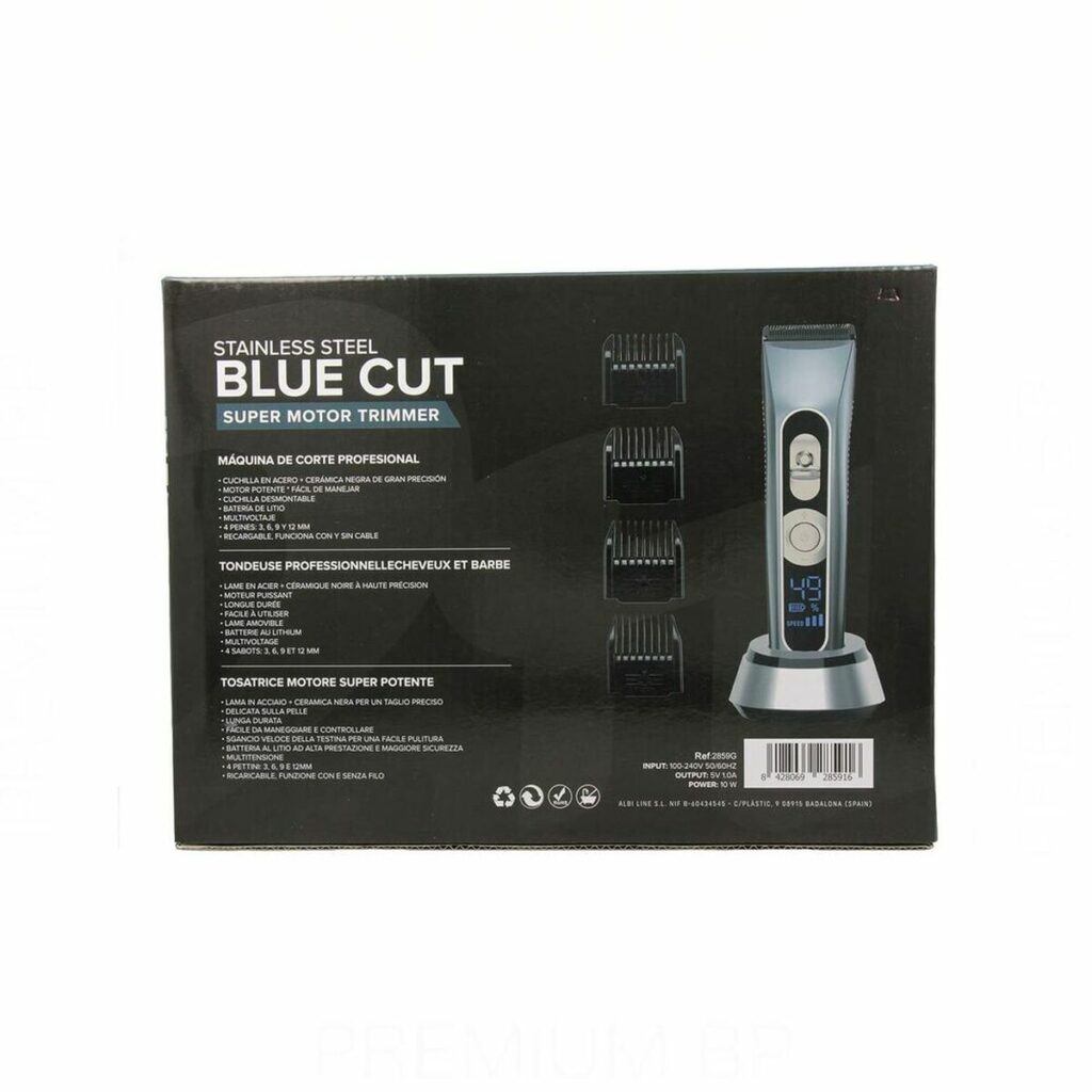 Κουρευτική/Ξυριστική Μηχανή Albi Pro Blue Cut 10W