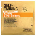 Μαντηλάκια Αυτο-Μαυρίσματος Natural & Fast Bronzing Comodynes Tanning