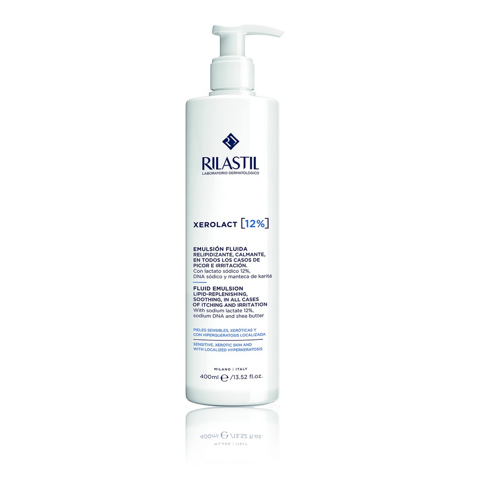 Γαλάκτωμα Σώματος Rilastil Xerolact 12% Καταπραϋντικό (400 ml)