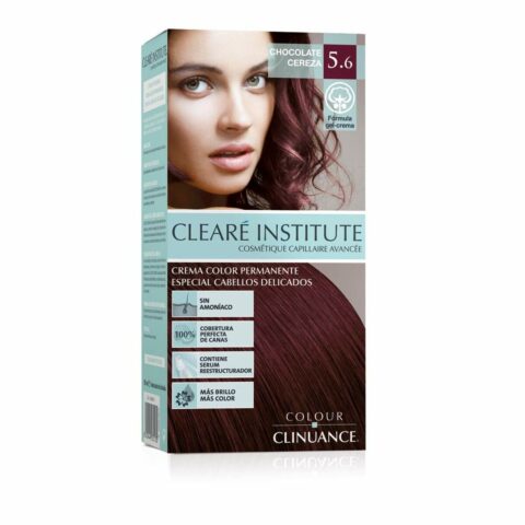 Μόνιμος Χρωματισμός σε Κρέμα Clearé Institute Colour Clinuance Nº 5.6-chocolate cereza