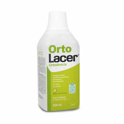 Στοματικό Διάλυμα Lacer Ortolacer γκράφιτι Ορθοδοντική φροντίδα (500 ml)