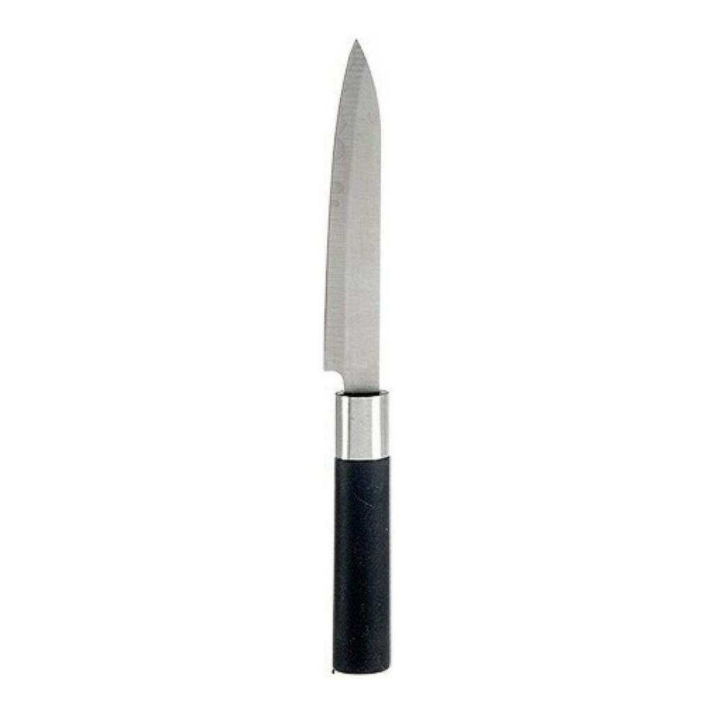 Μαχαίρι Κουζίνας Ασημί Μαύρο Ανοξείδωτο ατσάλι Πλαστική ύλη 1