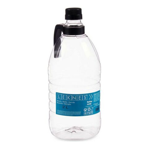 Μπουκάλι Στρογγυλή Διαφανές Πλαστική ύλη PET (2000 ml)