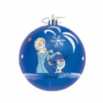 Χριστουγεννιάτικη μπάλα Frozen Memories x6 Μπλε Λευκό Πλαστική ύλη (Ø 8 cm)