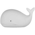 Επιτραπέζιο Φωτιστικό Roymart φάλαινα Λευκό Σιλικόνη 16