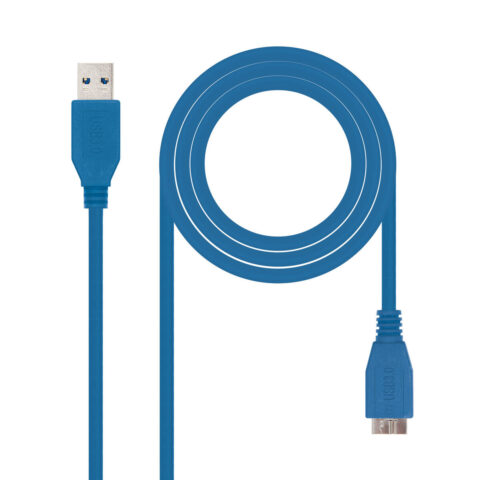 Καλώδιο USB 3.0 A σε Micro USB B NANOCABLE 10.01.1101-BL 1 m