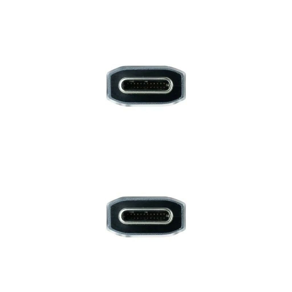 Καλώδιο USB C NANOCABLE 10.01.4100-COMB 50 cm Πράσινο