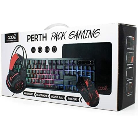 Πακέτο Gaming Cool Perth Πληκτρολόγιο Qwerty