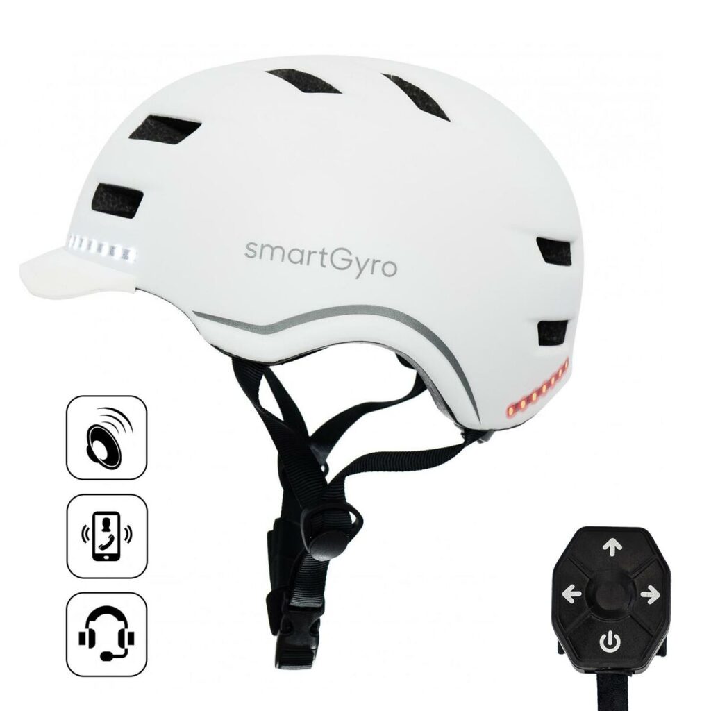 Κράνος για Ηλεκτρικό Σκούτερ Smartgyro SMART PRO L Λευκό