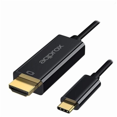 Καλώδιο USB C σε HDMI approx! APPC52 Μαύρο Ultra HD 4K