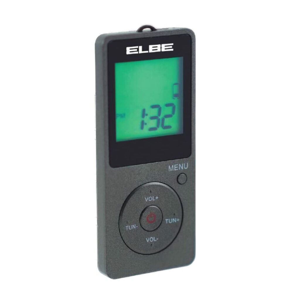 Ψηφιακό Φορητό Ραδιόφωνο ELBE RF95 Αθλητισμός AM/FM Σκούρο γκρίζο