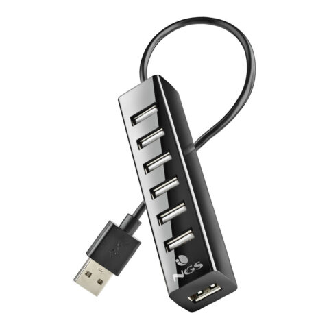 USB Hub NGS IHUB7 TINY Μαύρο