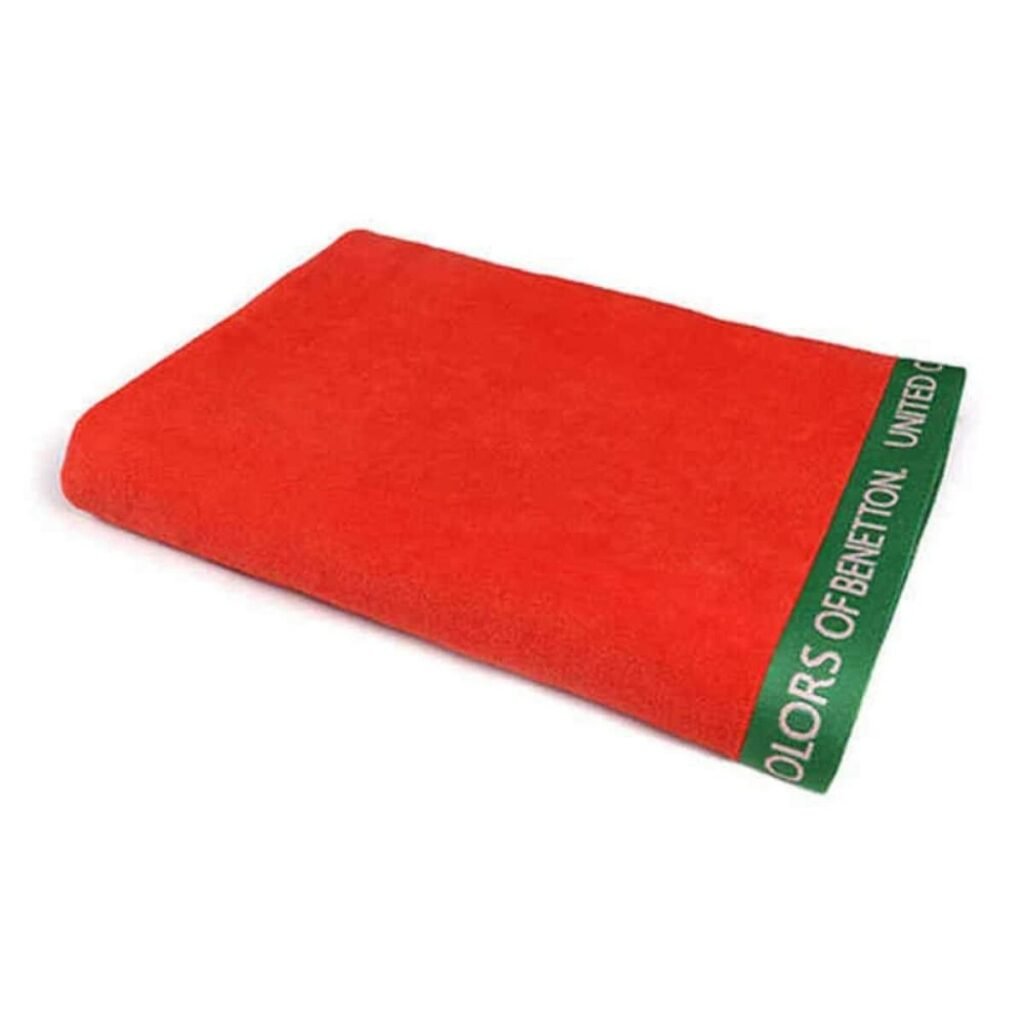 Πετσέτα θαλάσσης Benetton Rainbow Κόκκινο (160 x 90 cm)