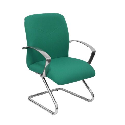 Καρέκλα υποδοχής Caudete P&C BALI456 Σμαραγδένιο Πράσινο