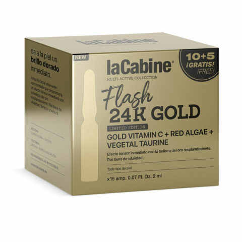 Αμπούλες laCabine Flash K Gold 15 Μονάδες 2 ml