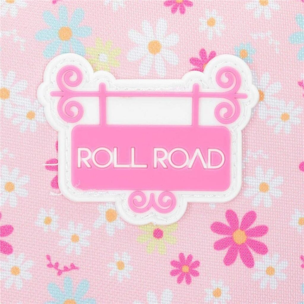 Σχολική Τσάντα Roll Road Coffe Shop Ροζ 30 x 40 x 13 cm