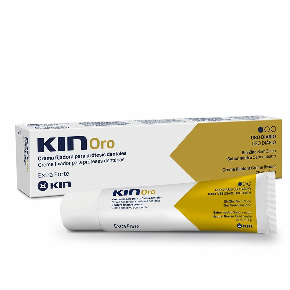 Κρέμα Στερέωσης για την Οδοντική Προσθετική Kin Oro (75 ml)