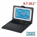 Θήκη Tablet και πληκτρολογιού 3GO CSGT27 10" Μαύρο
