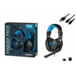 Ακουστικά με Μικρόφωνο για Gaming Indeca starter pack Μαύρο/Μπλε
