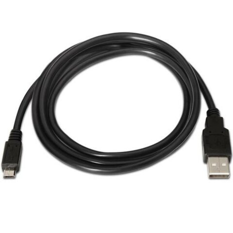 Καλώδιο USB 2.0 A σε Micro USB B Aisens A101-0027 Μαύρο 80 cm